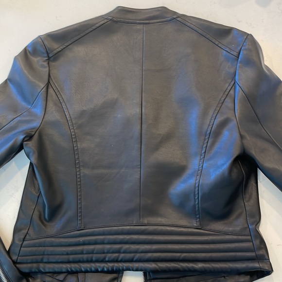 Another Story Women’s Faux Leather Jacket - Picture 5 of 5